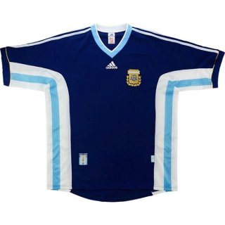 Maillot Argentine Exterieur Retro 1998 Bleu Maillot Argentine Exterieur Retro 1998 Bleu