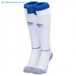 Chaussette Everton Domicile 2018 2019 Blanc