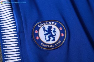 Survetement Chelsea 2017 2018 Bleu Blanc B