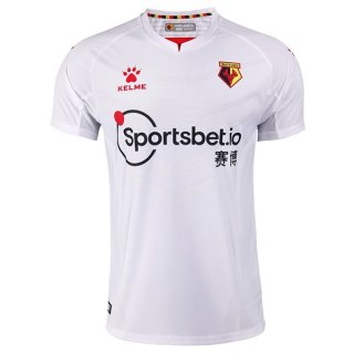 Thailande Maillot Watford Exterieur 2020 2021 Blanc