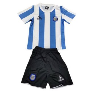 Maillot Argentine Domicile Enfant 1986 Bleu Blanc Maillot Argentine Domicile Enfant 1986 Bleu Blanc