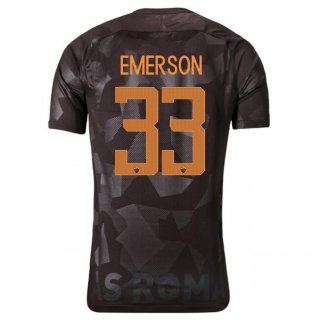 Maillot AS Roma Domicile Emerson 2017 2018