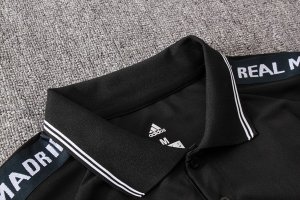 Polo Ensemble Complet Real Madrid 2019 2020 Noir