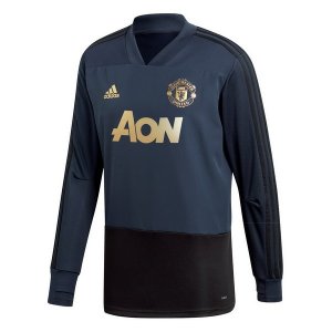 Survetement Manchester United 2018 2019 Bleu Marine