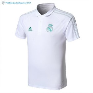 Polo Real Madrid Ensemble Complet 2017 2018 Blanc