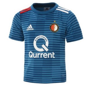 Maillot Feyenoord Rotterdam Exterieur Enfant 2018 2019 Bleu