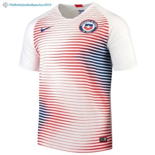 Maillot Chili Exterieur 2018 Blanc Maillot Chili Exterieur 2018 Blanc