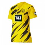 Maillot Borussia Dortmund Domicile Femme 2020 2021 Jaune