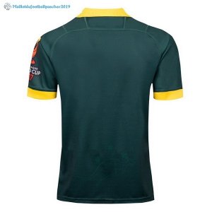 Maillot Rugby Australie RLWC Domicile 2017 2018 Vert