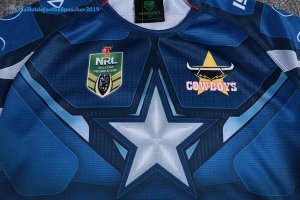 Maillot Rugby Cowboys Bleu 2017 2018