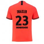 JORDAN Maillot Paris Saint Germain NO.23 Draxler Exterieur 2019 2020 Orange