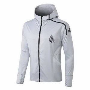Survetement Real Madrid 2018 2019 Gris Noir