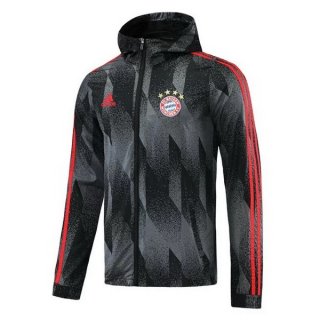 Coupe Vent Bayern Munich 2021 2022 Noir Rouge Coupe Vent Bayern Munich 2021 2022 Noir Rouge