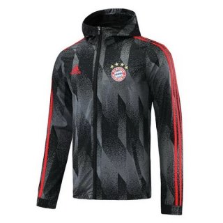 Coupe Vent Bayern Munich 2021 2022 Noir Rouge