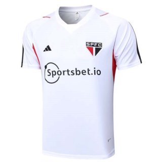 Maillot Entrainement Sao Paulo 2023 2024 Blanc 3 Maillot Entrainement Sao Paulo 2023 2024 Blanc 3