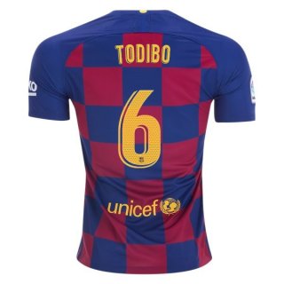 Maillot Barcelona NO.6 Todibo Domicile 2019 2020 Bleu Rouge Maillot Barcelona NO.6 Todibo Domicile 2019 2020 Bleu Rouge