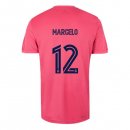 Maillot Real Madrid Exterieur NO.12 Marcelo 2020 2021 Rose