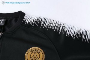 Survetement Paris Saint Germain 2018 2019 Noir Blanc