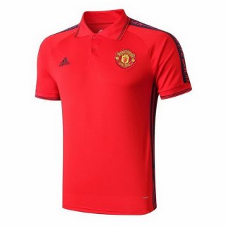 Polo Manchester United 2019 2020 Rouge Jaune