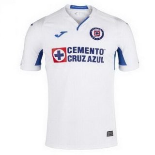 Maillot Cruz Bleu Exterieur 2019 2020 Blanc