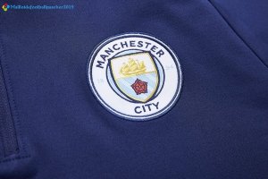 Survetement De Laine Manchester City 2017 2018 Bleu