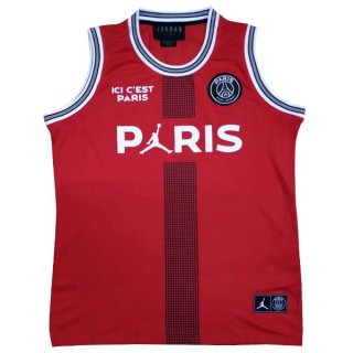 JORDAN Maillot Paris Saint Germain Sin Mangas 2018 2019 Rouge JORDAN Maillot Paris Saint Germain Sin Mangas 2018 2019 Rouge