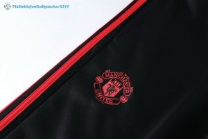 Survetement Manchester United 2018 2019 Bleu