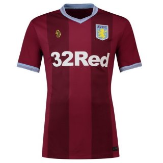 Maillot Aston Villa Domicile 2018 2019 Rouge