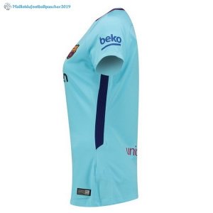 Maillot Barcelona Exterieur Femme 2017 2018 Bleu