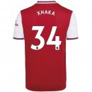 Maillot Arsenal NO.34 Xhaka Domicile 2019 2020 Rouge