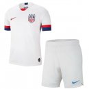 Maillot États-Unis Domicile Enfant 2019 Blanc