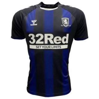 Thailande Maillot Middlesbrough Exterieur 2020 2021 Bleu Thailande Maillot Middlesbrough Exterieur 2020 2021 Bleu