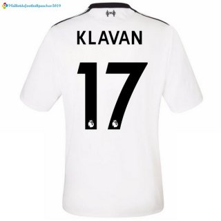 Maillot Liverpool Exterieur Klavan 2017 2018