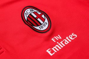 Polo Ensemble Complet AC Milan 2018 2019 Rouge