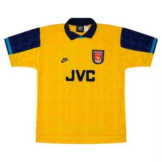 Maillot Arsenal Third Retro 1994 1996 Jaune Maillot Arsenal Third Retro 1994 1996 Jaune