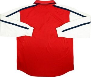 Maillot Arsenal Domicile ML Retro 2000 Rouge