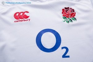 Maillot Rugby Angleterre Domicile 2017 2018 Blanc