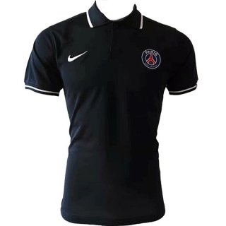 Polo Paris Saint Germain 2019 2020 Noir Blanc Polo Paris Saint Germain 2019 2020 Noir Blanc
