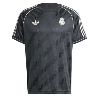 Thailande Maillot Real Madrid Cotton 2025-2026 Gris