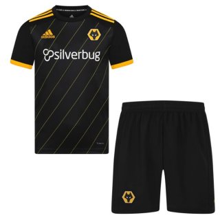 Maillot Wolves Exterieur Enfant 2019 2020 Negro Maillot Wolves Exterieur Enfant 2019 2020 Negro