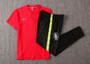 Polo Ensemble Complet Corea 2018 Rouge