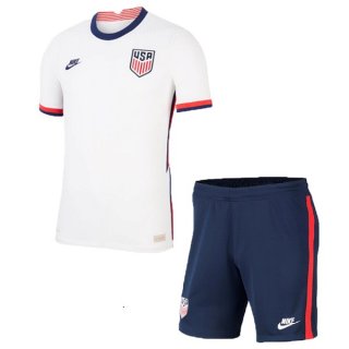Maillot États-Unis Domicile Enfant 2020 Blanc Maillot États-Unis Domicile Enfant 2020 Blanc