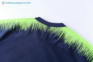 Survetement Manchester City 2018 2019 Bleu Vert