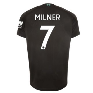 Maillot Liverpool NO.7 Milner Third 2019 2020 Noir