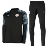 Survetement Manchester City 2019 2020 Noir Bleu