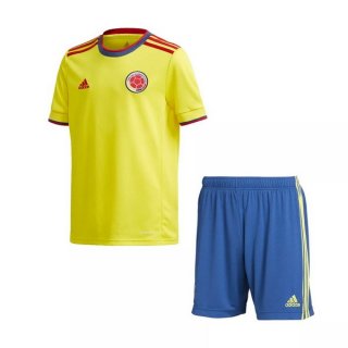 Maillot Columbia Domicile Enfant 2021 Jaune