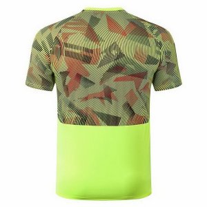 Entrainement Manchester City 2019 2020 Vert Fluorescente