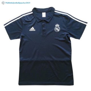 Polo Real Madrid 2017 2018 Bleu Blanc