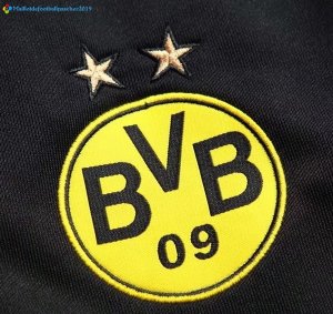 Survetement Borussia Dortmund 2017 2018 Noir Marine Jaune