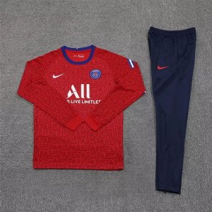 Survetement Paris Saint Germain 2021 2022 Rouge Bleu